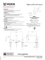 Moen TS43002BL Specification