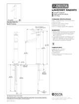 Delta 761-SS-DST Dimensions Guide