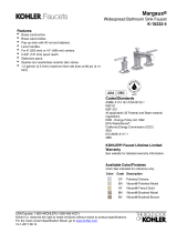 Kohler 16232-4-AF Dimensions Guide