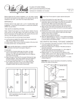 VILLA BATH by RSI LVMDEP-COG Installation guide