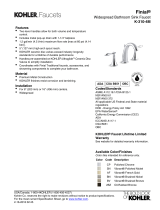 Kohler 310-4M-CP Dimensions Guide