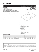 Kohler 14031-BU-96 Specification
