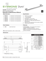 Symmons 363GB-24-STN Installation guide