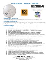 Universal Security Instruments 360425 Specification