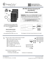 Grape Solar GS-300-KIT Installation guide