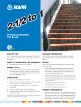 Mapei 5000221PL Installation guide
