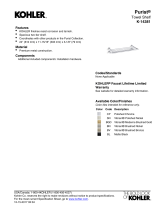 Kohler 14381-BN Dimensions Guide