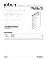 Robern RC1636D4FP1 Specification