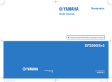 YAMAHA POWER PRODUCTS EF20ISVX Operating instructions
