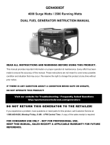 Sportsman GEN4000DF User manual