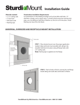 SturdiMount 3SMS68TW Installation guide