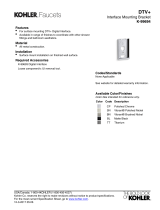 Kohler 99694-TT Dimensions Guide