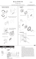 Baldwin Hardware 93800-013 Installation guide