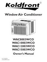 KoldFront WAC12003WCO Owner's manual