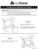 Real Flame 4099 Operating instructions