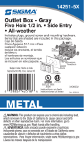 Sigma Electric14251-5X