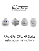 RadonAway 23019-1 Installation guide