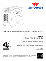 XPOWER XD-75L-PK4 User manual