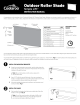 Coolaroo Simple Lift User manual