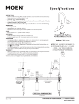 Moen 87836SRS User manual