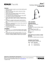 Kohler R45350-SD-BL Dimensions Guide