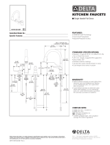 Delta Faucet 16970-SSSD-DST Specification