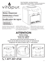 vitapur VWD2036BLK-1 User manual