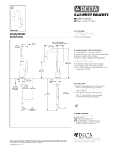 Delta Faucet 9678-AR-DST Specification
