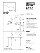 Delta Faucet 4197-AR-DST Specification
