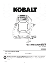 Kobalt WL 2040-06 User manual