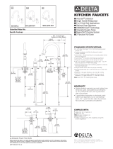 Delta Faucet 955-SS-DST Specification