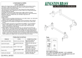 Kingston Brass WLKS3108AL Installation guide