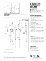Delta 155-SS-DST Dimensions Guide