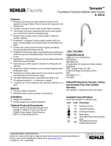 Kohler K-72218-3TR Dimensions Guide