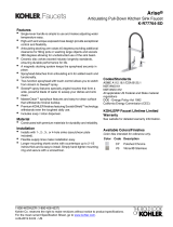 Kohler R77764-SD-CP Dimensions Guide