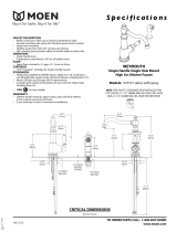 Moen S72101SRS Specification