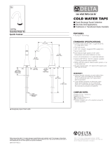 Delta 1977T-BL Dimensions Guide