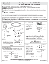 Quoizel CMA1405WT Installation guide