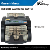 Royal Sovereign RBC-650PRO Owner's manual