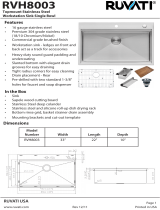 Ruvati RVH8003 Installation guide