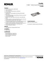 Kohler 5540-NA Dimensions Guide