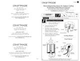 Craftmade 41901-ESP-CS Installation guide