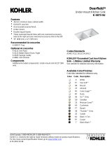 Kohler 5873-5U-0 Dimensions Guide