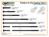 OWT Timber Screws 16625 Specification