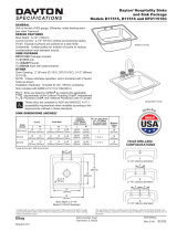 Dayton D115161 Specification