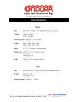 Ondura 153 Specification