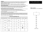 JONATHAN Y JYL4031A Installation guide