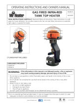 Mr. Heater MH540T Operating instructions