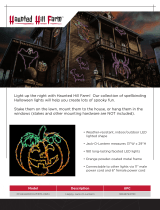 Haunted Hill Farm FFHELED031-PMP0-ORN User guide