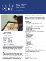 Tile Ready REDI POXY 12 User guide